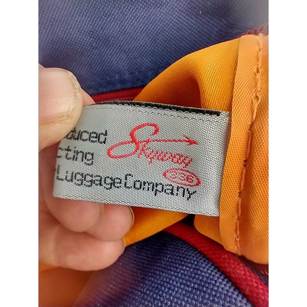 Vintage‎ Skyway Luggage Kids Gear Bag Rollers wheeled Power Racing Speedway